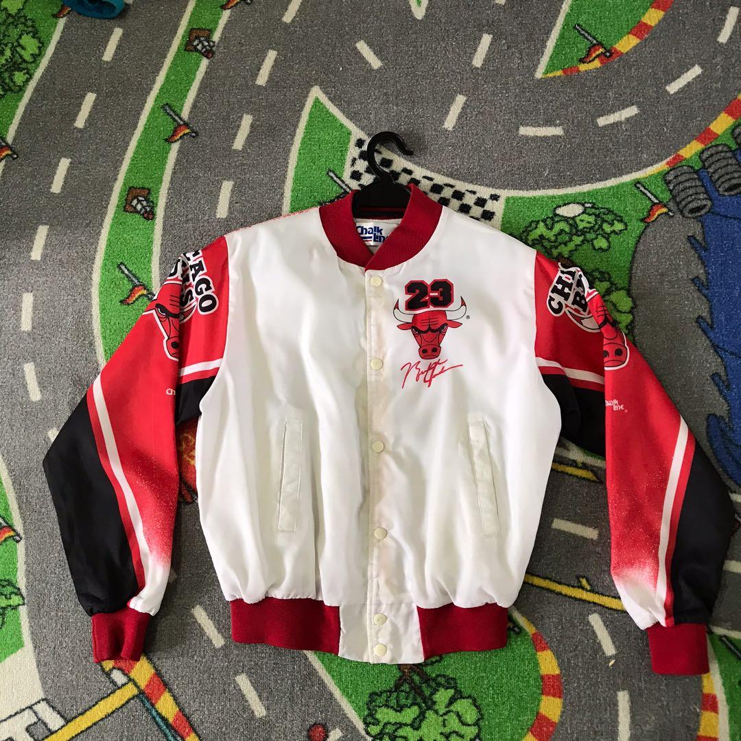Chicago bulls sales chalk line jacket