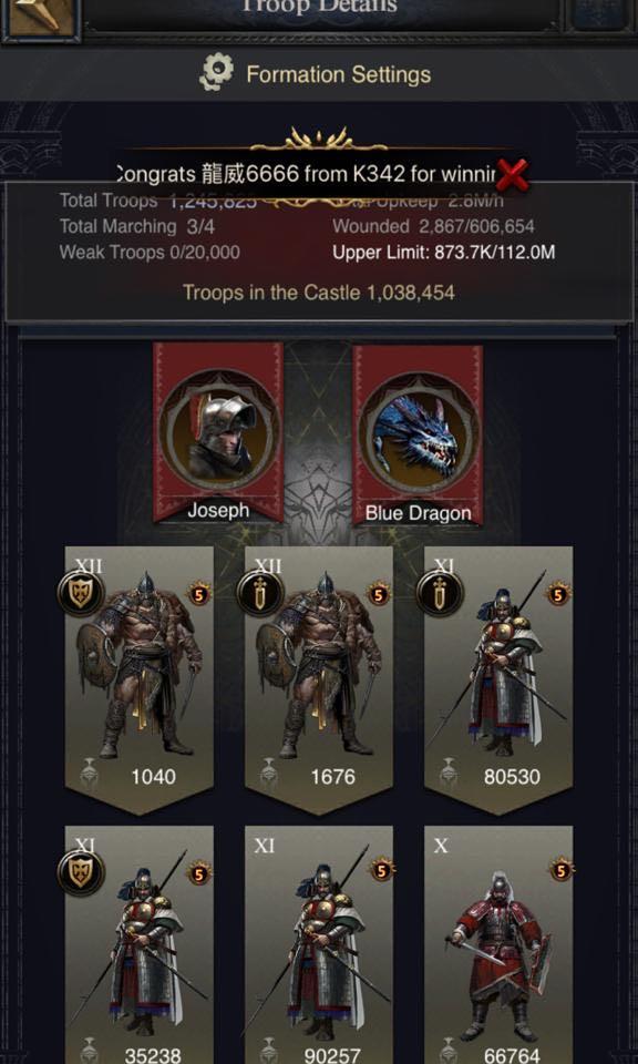 Clash Of Kings Account