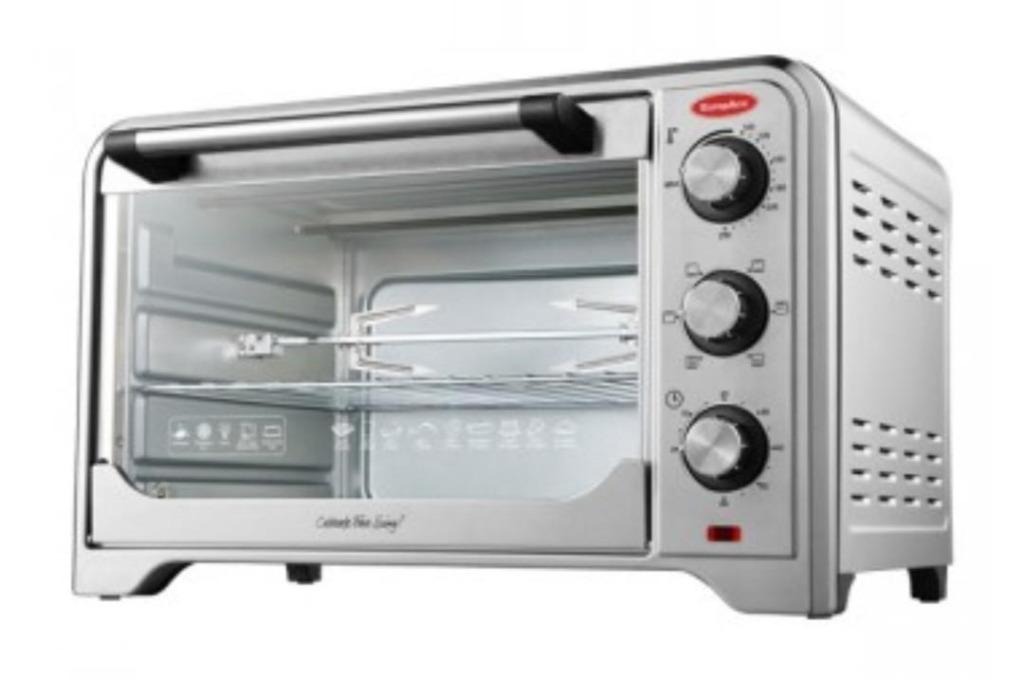 Conventional Electric Oven Stainless Steel 20L, TV & Home Appliances