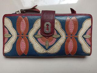 Dompet Fossil Patchwork