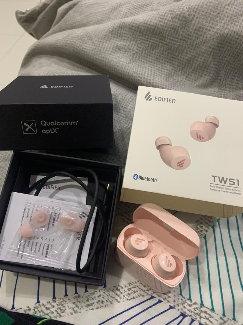 Edifier tws1 pink sales