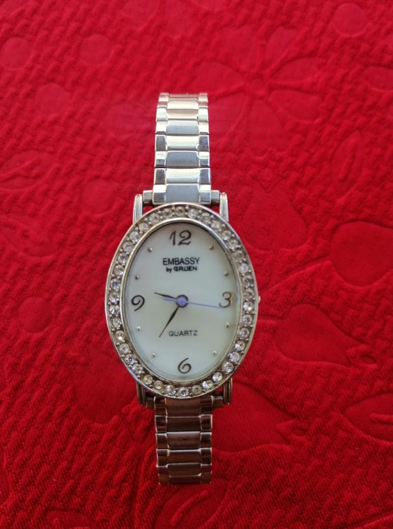 Embassy by gruen ladies watch deals