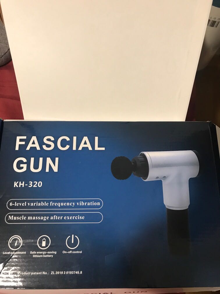 Fascial Gun, Health & Nutrition, Massage Devices on Carousell