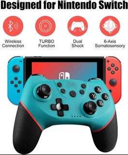 diswoe wireless controller for nintendo switch