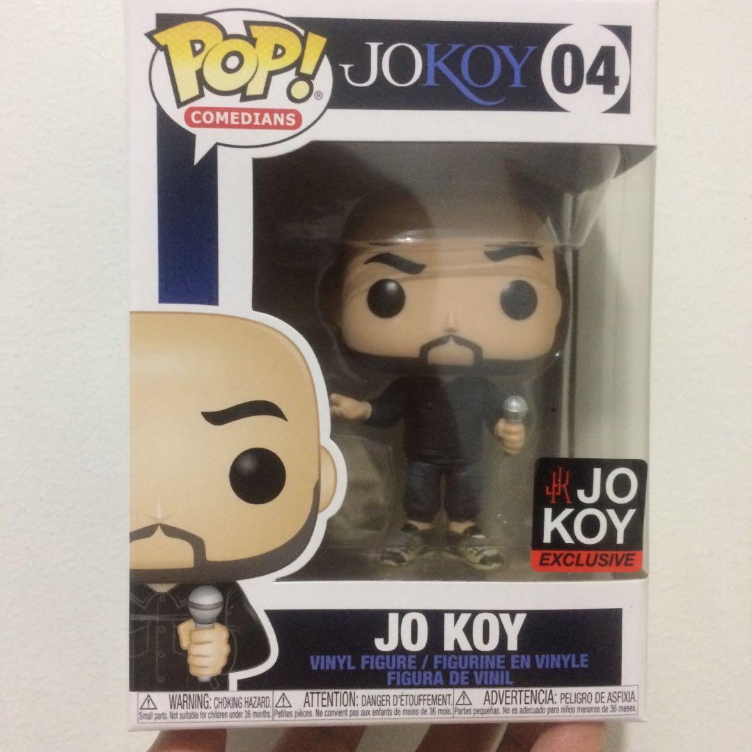 Funko Pop Comedians Jokoy (Category: Designer & Blind Box Toys) located in Manila. Submitted by jaycyne.lorzano (Listing ID 1046592221, Image 1). Description: Funko Pop Comedians Jo Koy Item condition - 9/10 with protector Shipping nationwide.