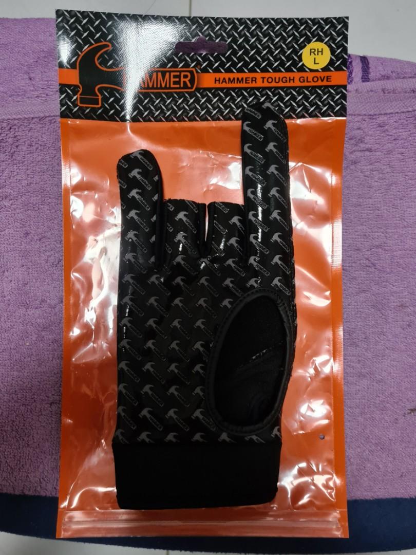 Hammer bowling ball glove right hander, Sports Equipment, Sports
