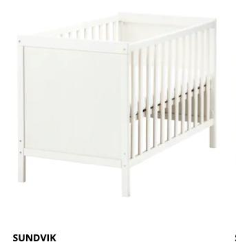 ikea cot bed bumper