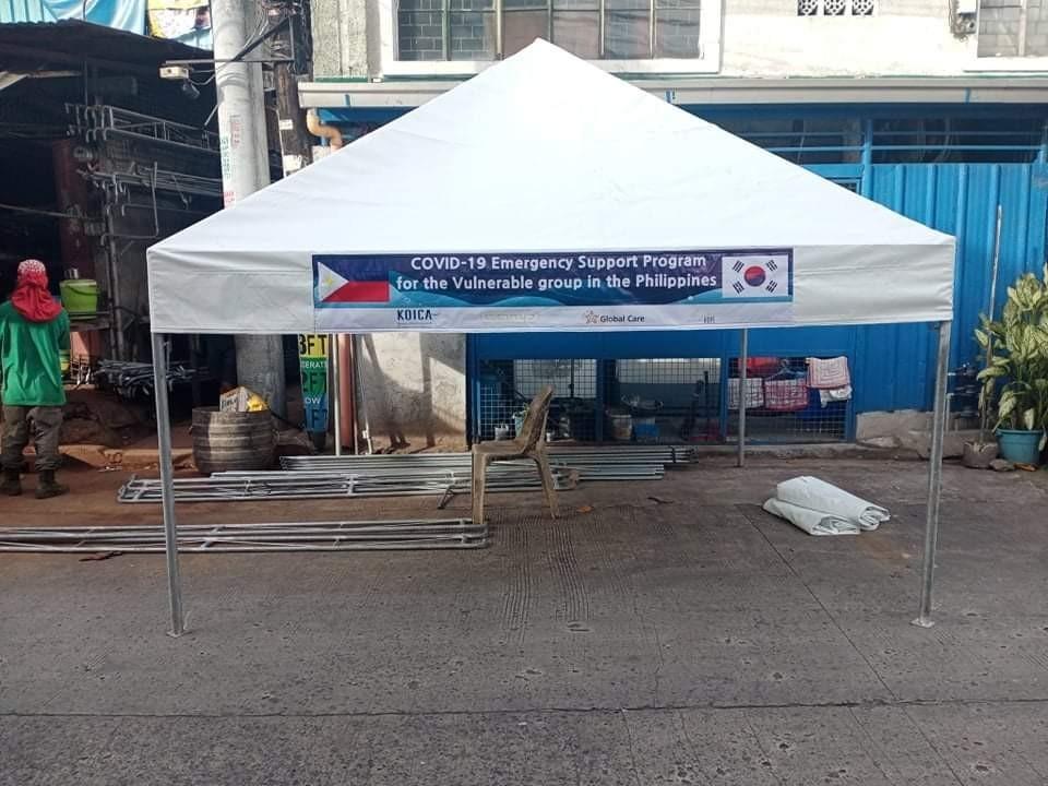 HEAVY DUTY COLLAPSIBLE TENT MADE WITH GALVANIZED IRON PIPES, Furniture