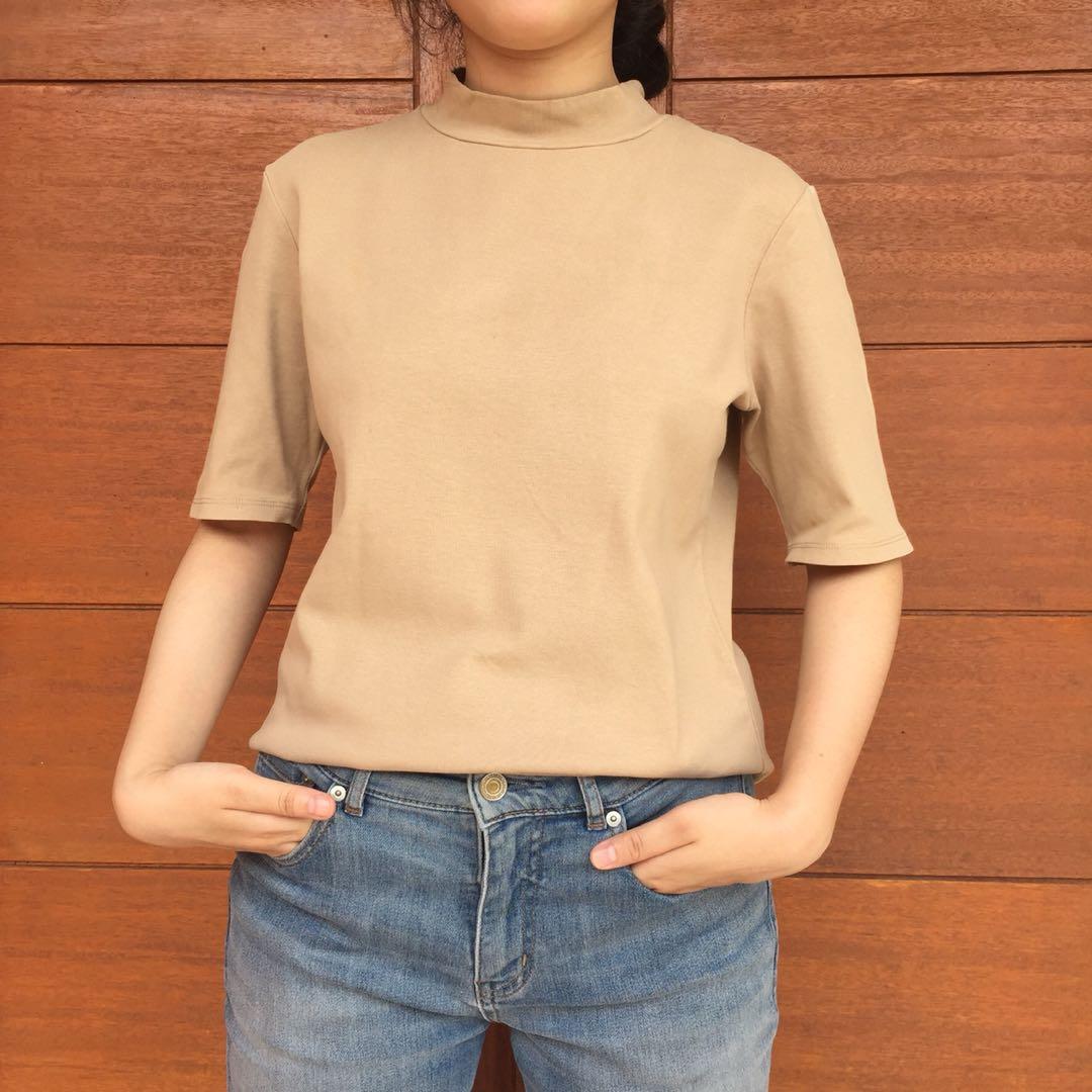 uniqlo high neck