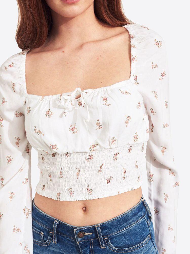 Hollister discount floral top