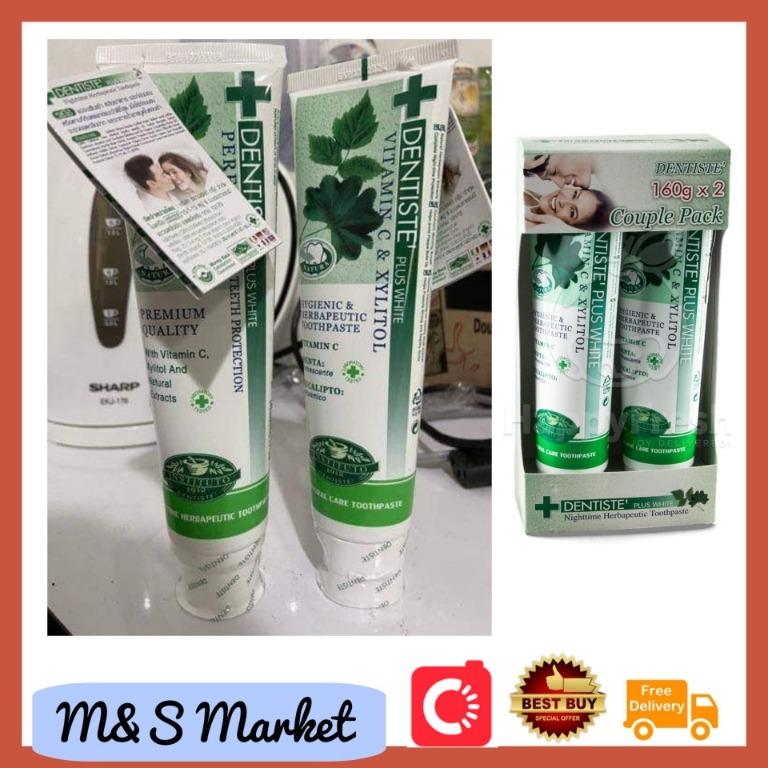 Hot Dentiste Plus White Toothpaste 2 Tube 160g Health Beauty Perfumes Nail Care Others On Carousell