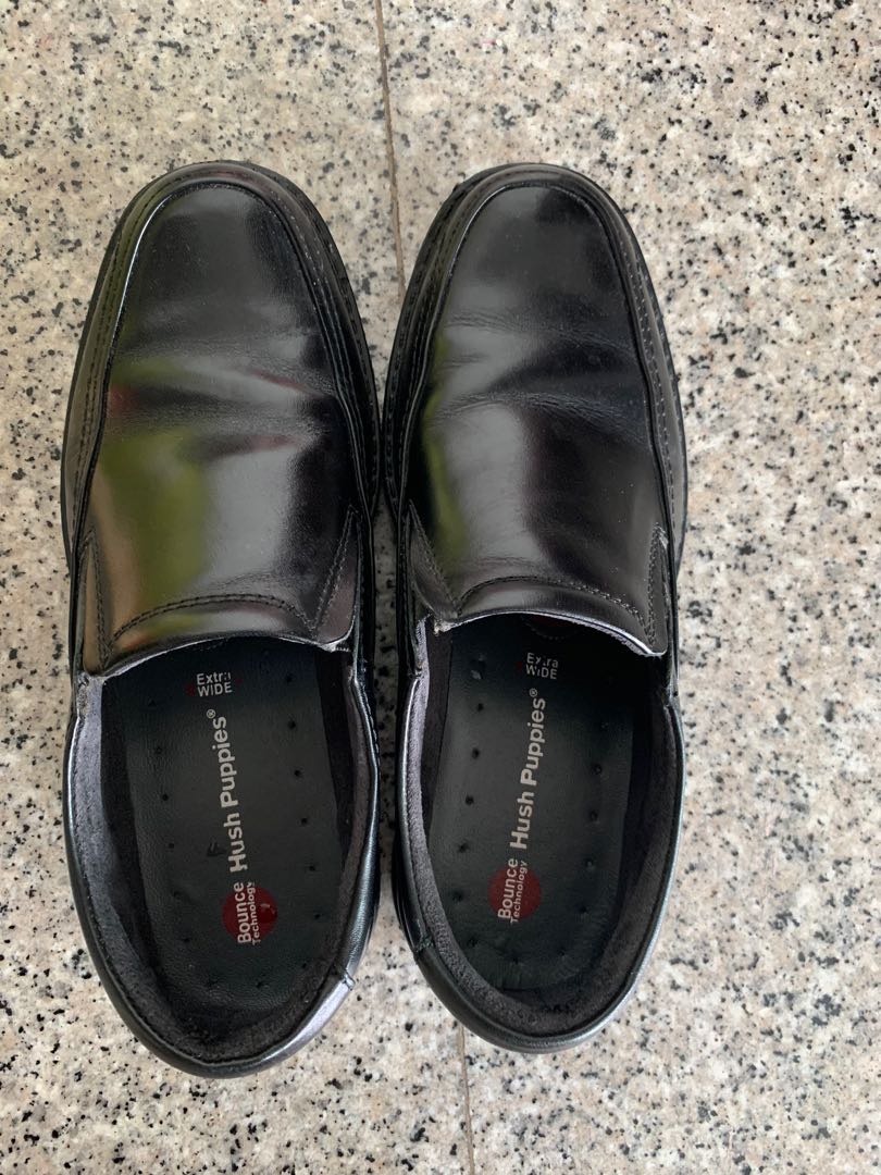 Hush puppies extra new arrivals wide mens shoes