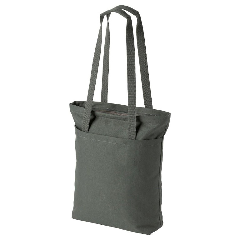IKEA Dromsack Olive Green Tote Bag for Hipsters, Men's Fashion, Bags