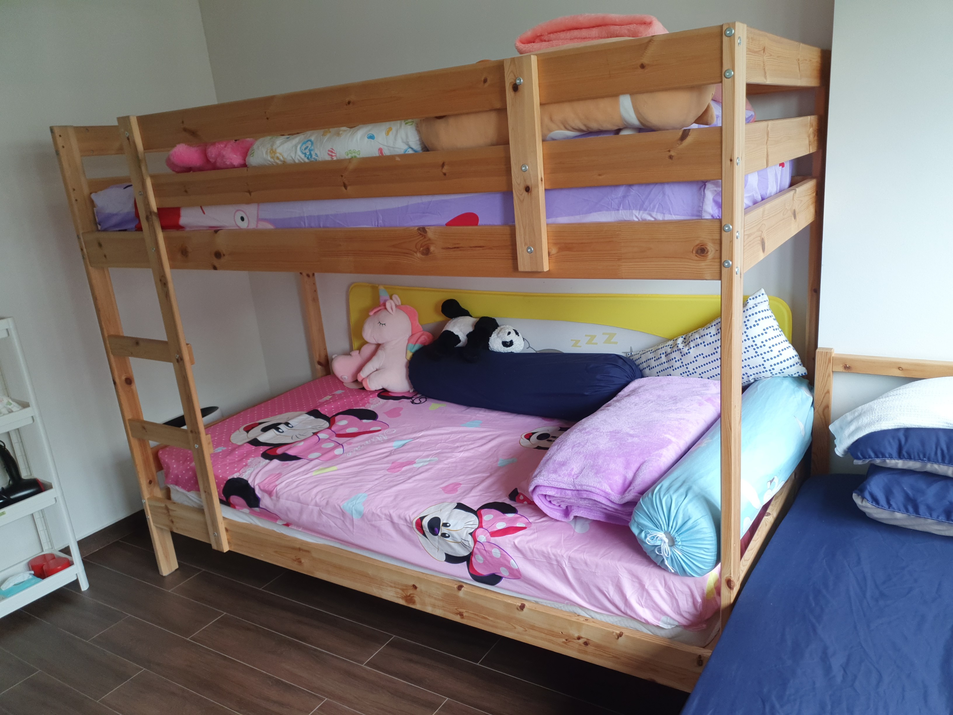 Ikea solid wood Bunk Bed (Single), Furniture & Home Living, Furniture