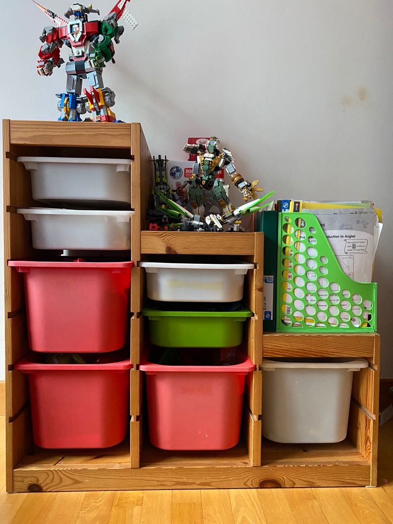 IKEA Trofast Toy storage with bins, Furniture & Home Living, Home