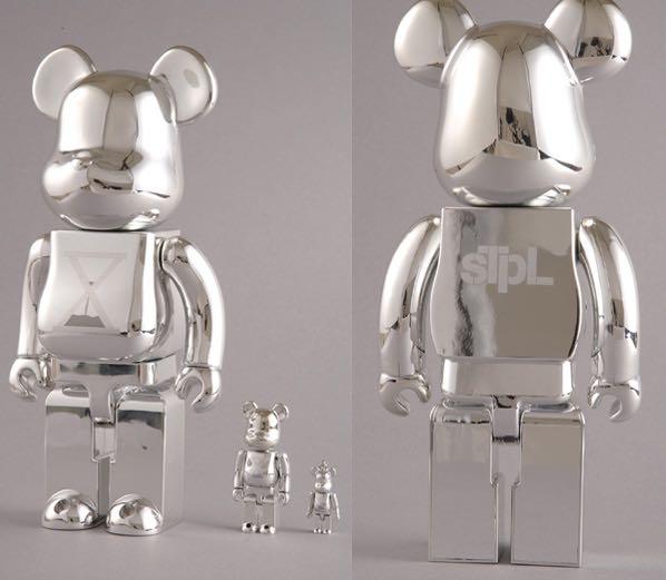 Pre-Order] BE@RBRICK x Staple 100% & 400% & 70% Bearbrick, Hobbies