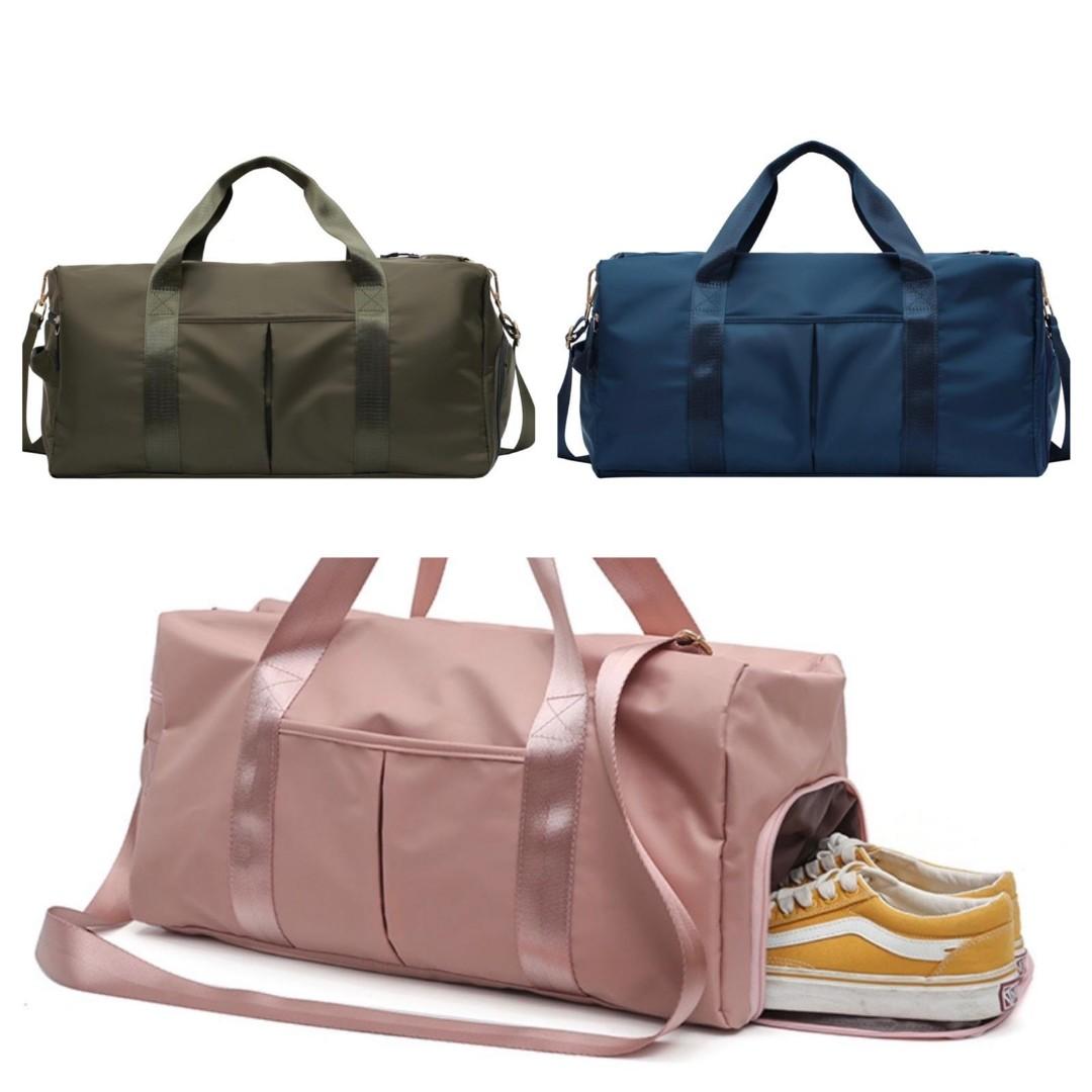 Men&Women's Sports Duffle Workout Gym Yoga Carry On Luggage Travel Tote Bag