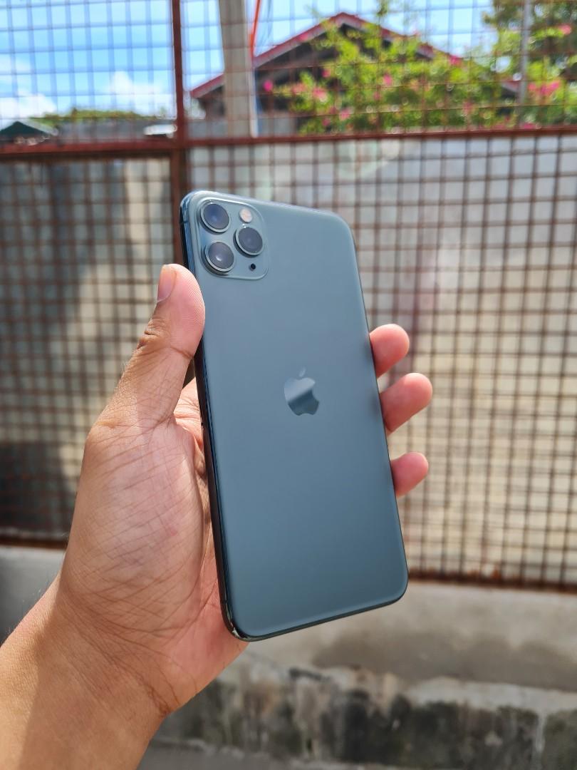 Iphone 11 Pro Max Green Good As New 256gb Factory Unlocked For Sale 3 Months Old Mobile Phones Tablets Iphone Iphone 11 Series On Carousell