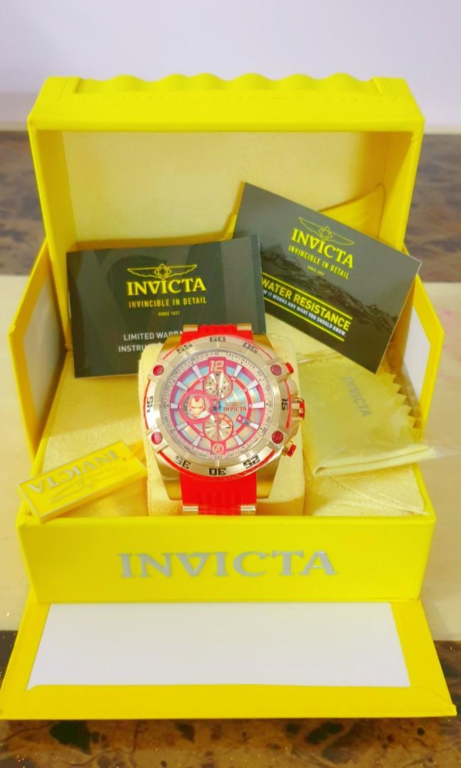 Iron Man Original INVICTA Marvel Limited Edition
