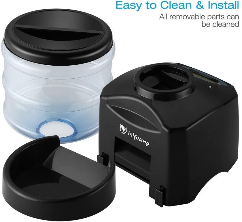 Isyoung 5.5 l deals automatic pet feeder manual