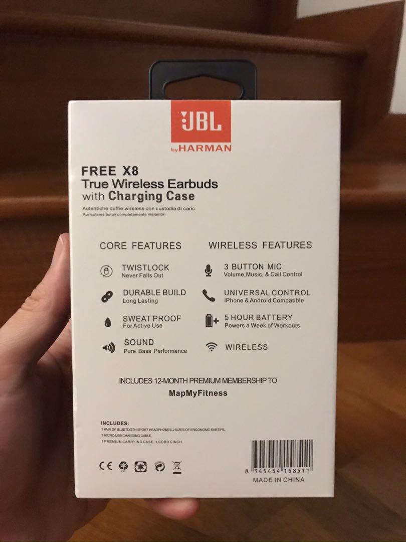 JBL Earbuds (Free X8), Audio, Soundbars, Speakers & Amplifiers on Carousell