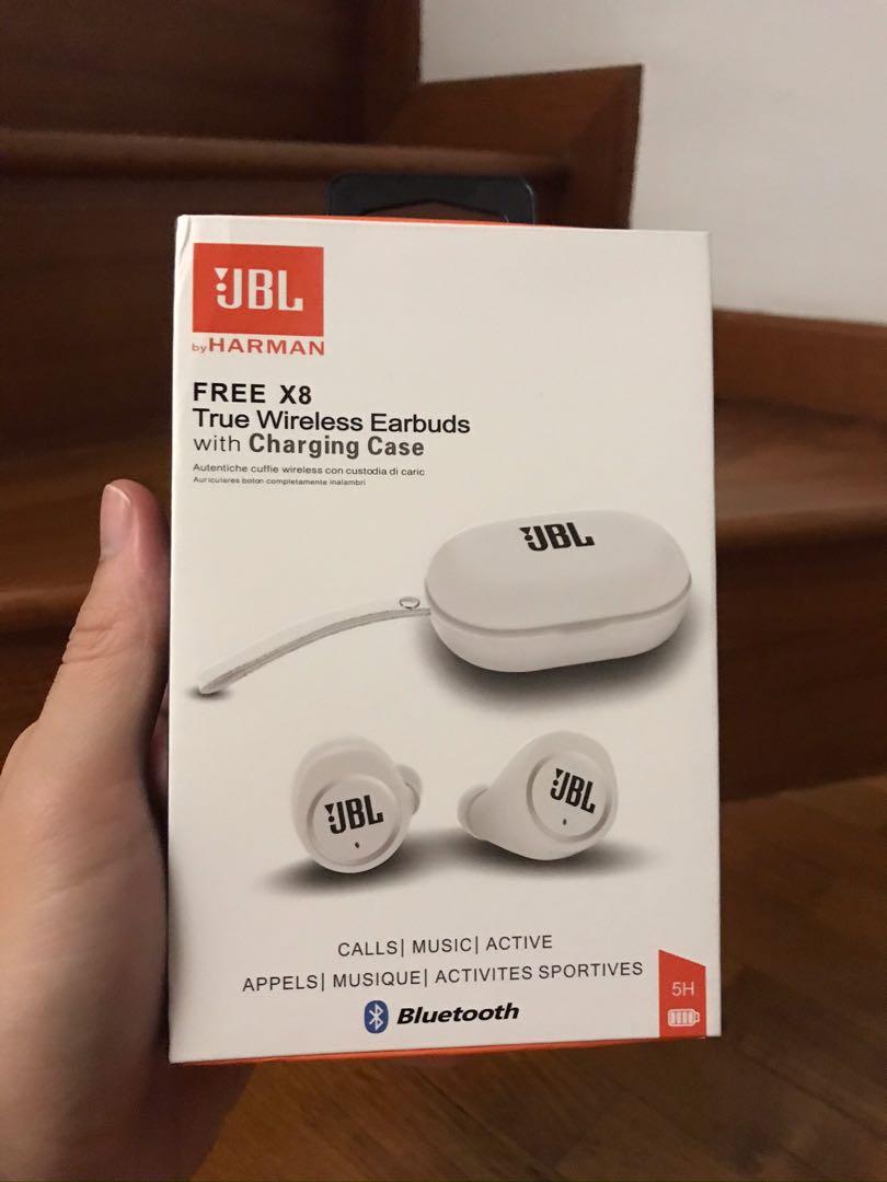 JBL Earbuds (Free X8), Audio, Soundbars, Speakers & Amplifiers on Carousell