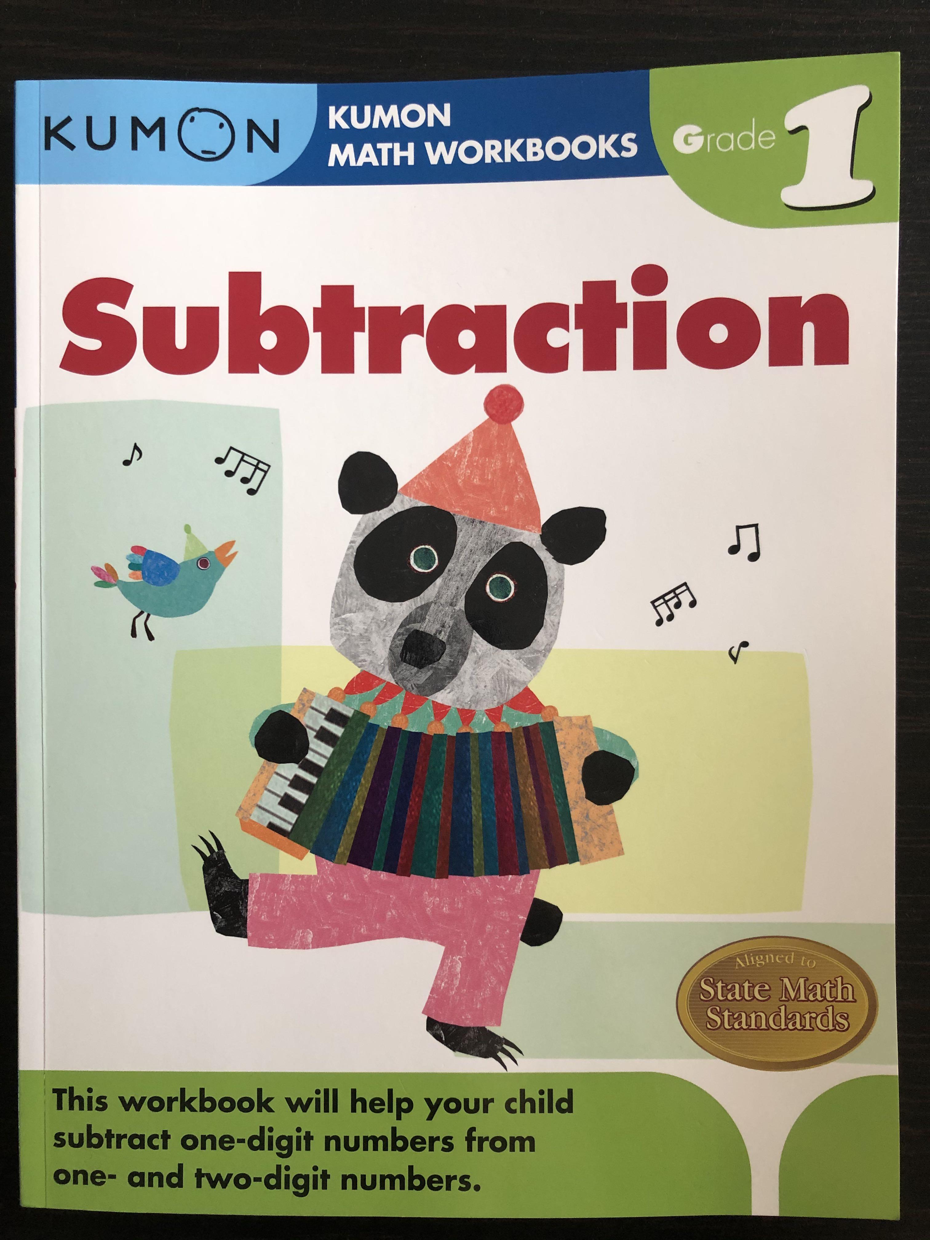 Kumon Subtraction : Grade 1, Hobbies & Toys, Books ...