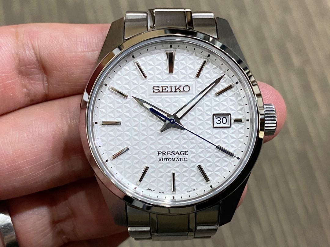 Like New Complete Local Oct 2020 Seiko Presage Sharp Edged