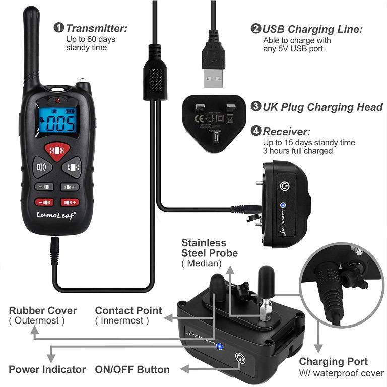Lumoleaf dog remote trainer