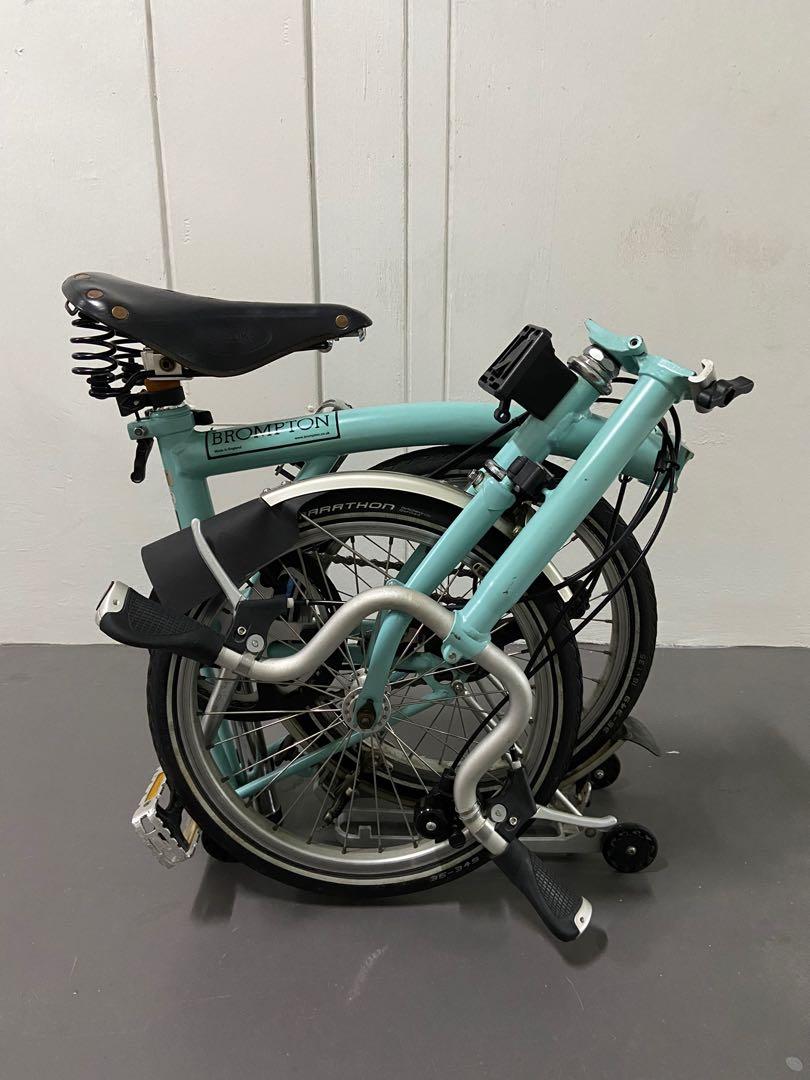 Brompton M2R Turkish Green Sports Equipment Bicycles Parts Bicycles on Carousell