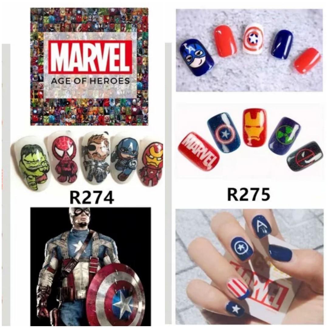 31 Avengers: Endgame Nail Art Ideas That Put the Marvel Universe at Your  Fingertips | Marvel nails, Avengers nails, Superhero nails
