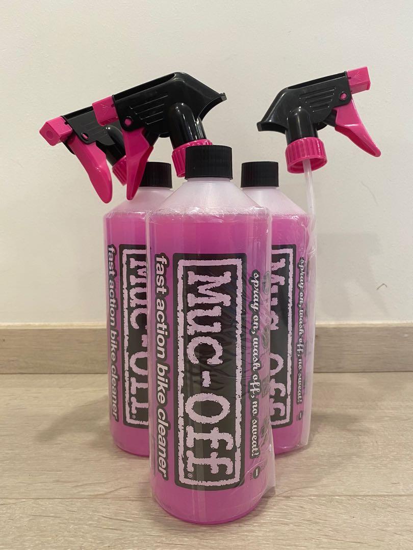using muc off bike cleaner