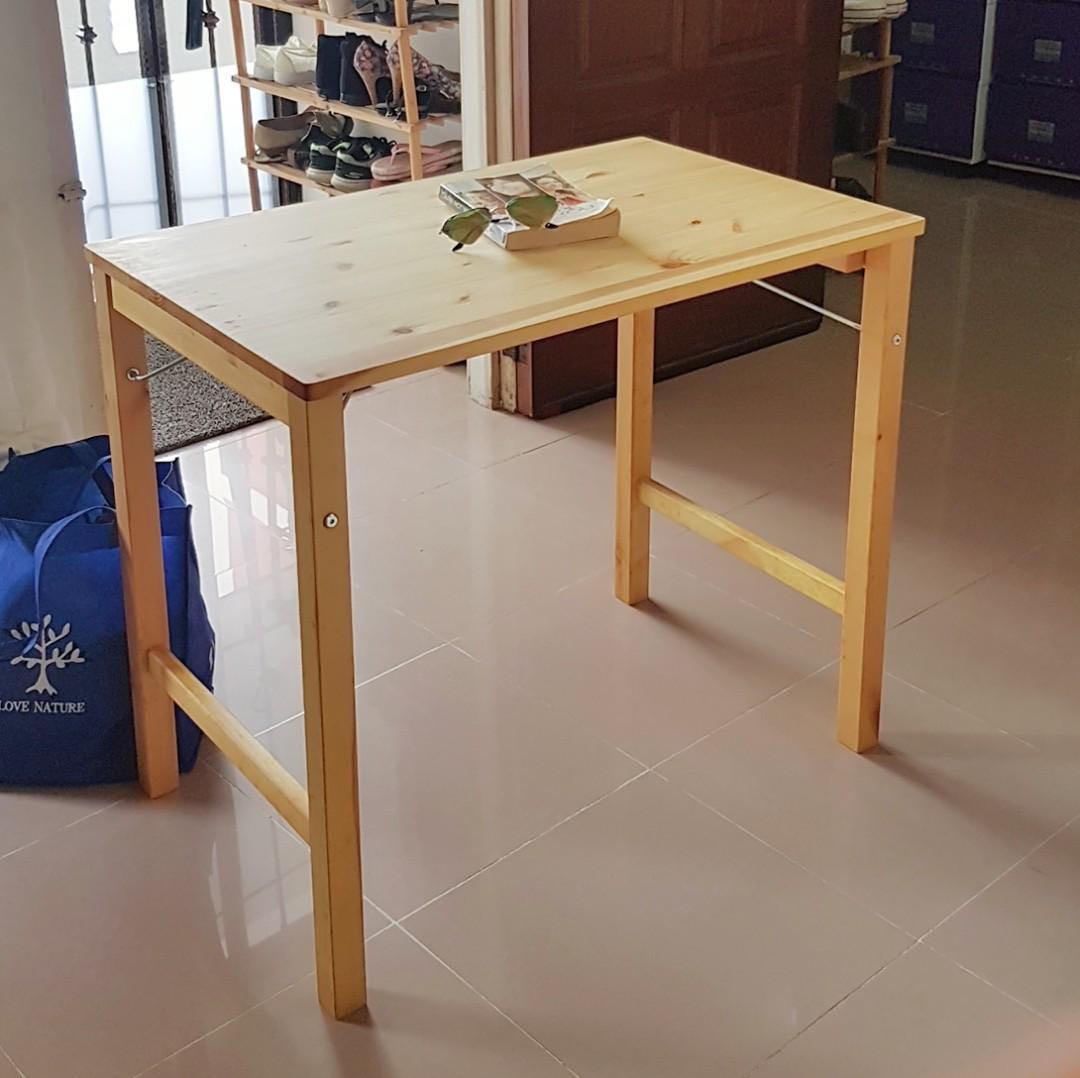 Muji pine discount folding table
