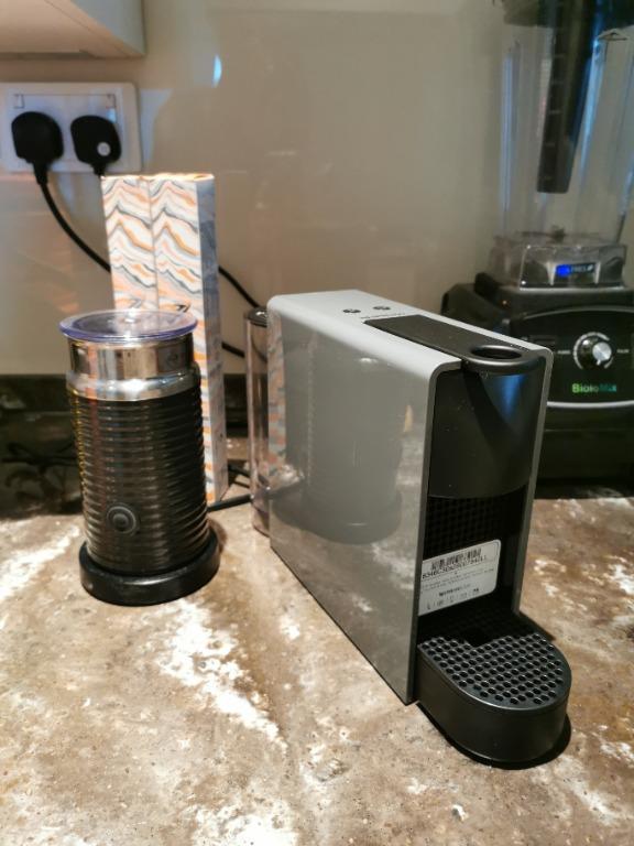 Nespresso Essenza Mini Intense Grey Aeroccino Included, Tv & Home  Appliances, Kitchen Appliances, Coffee Machines & Makers On Carousell