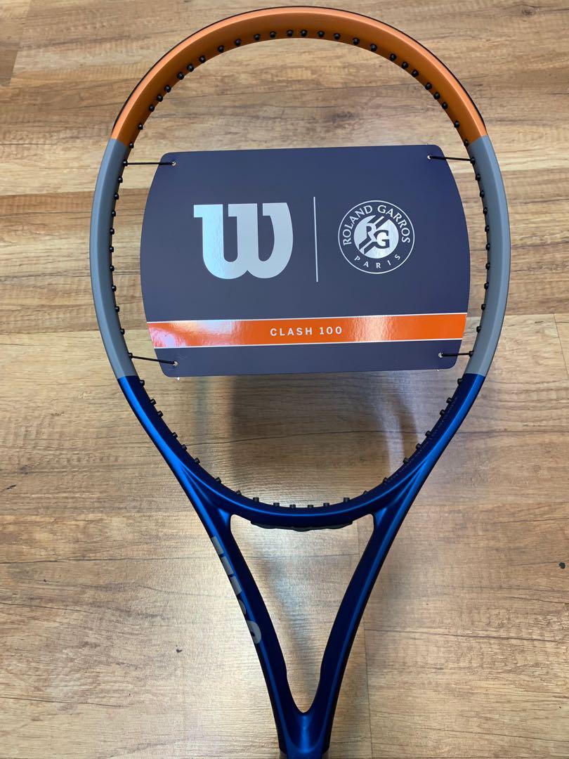 wilson roland garros clash 100