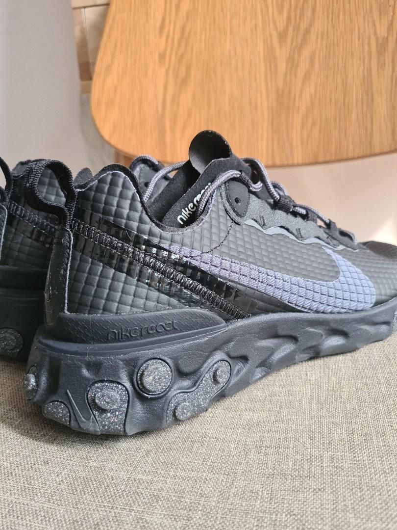 Nike React Element 55 Premium All black Women s Fashion Footwear