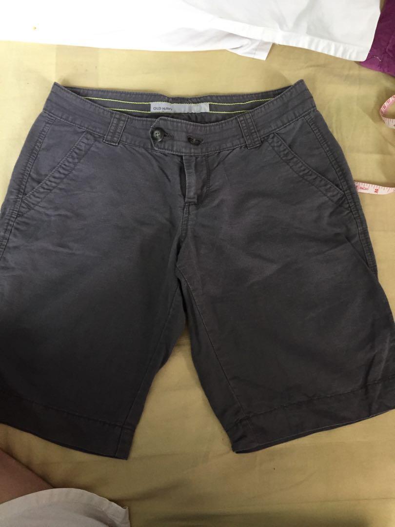 Old Navy Ladies Walking Shorts Grey Fatigue green Men s