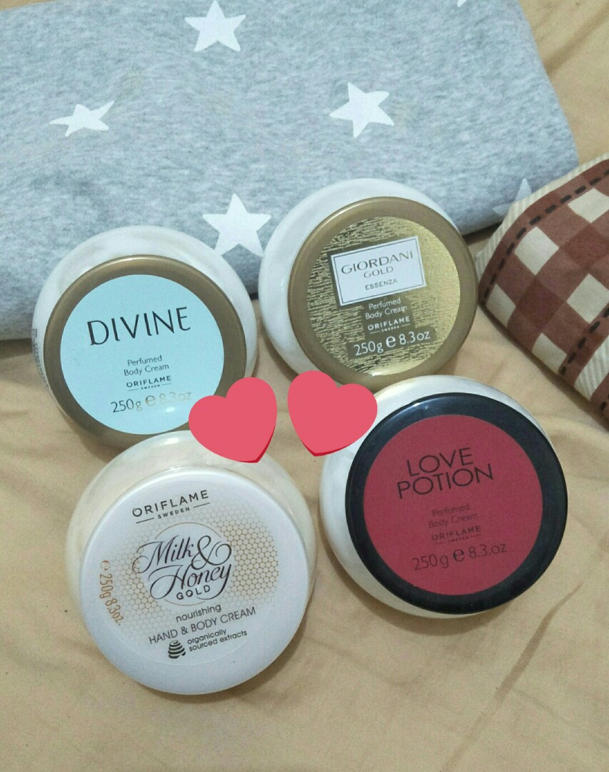 NEW SEALED ORIFLAME Body Lotion Body Butter Divine Love Potion Milk