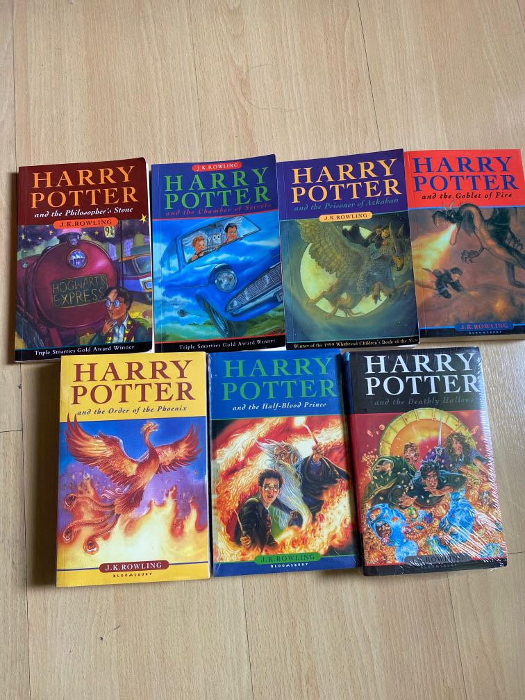 Harry potter original books set sales
