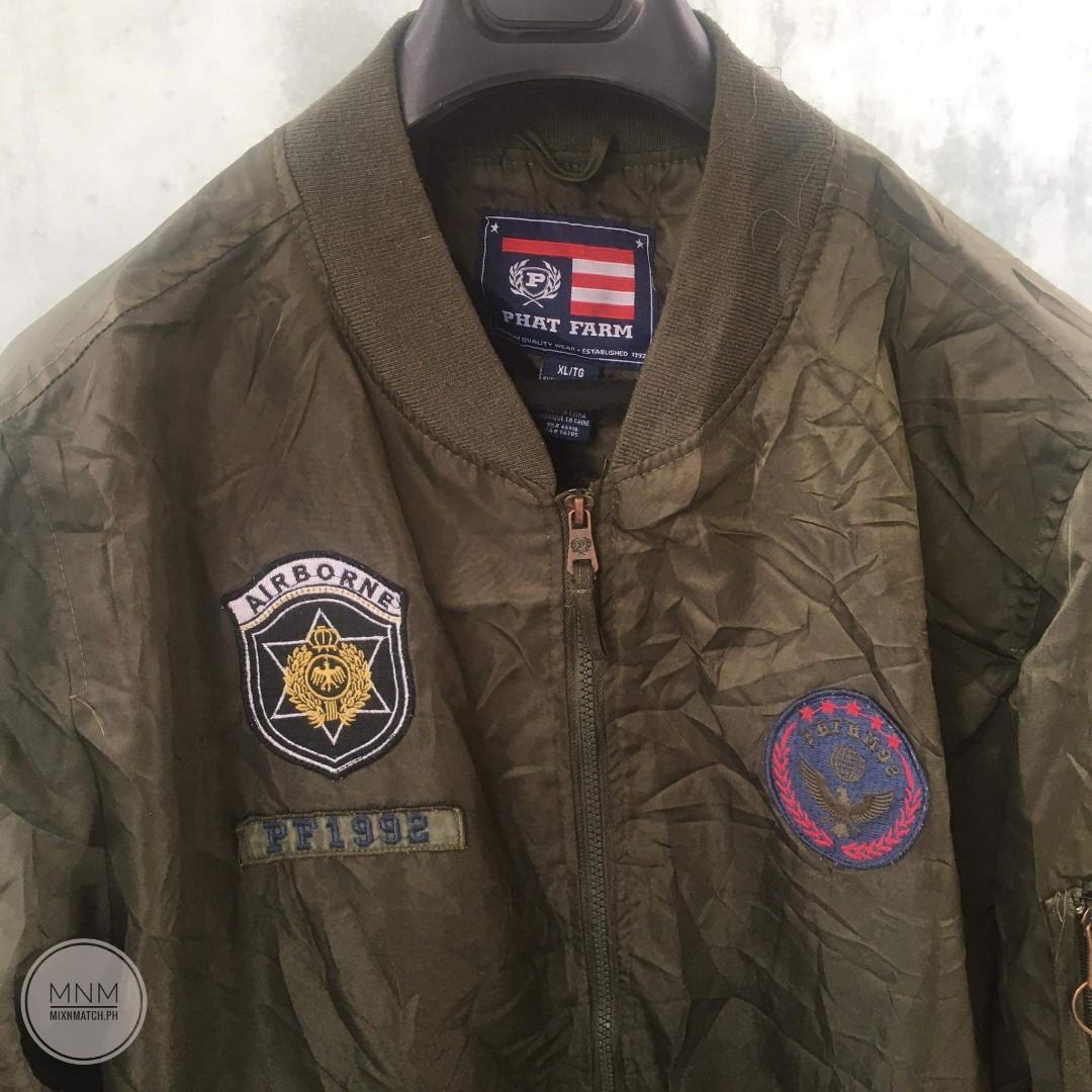 Phat farm bomber jacket outlet