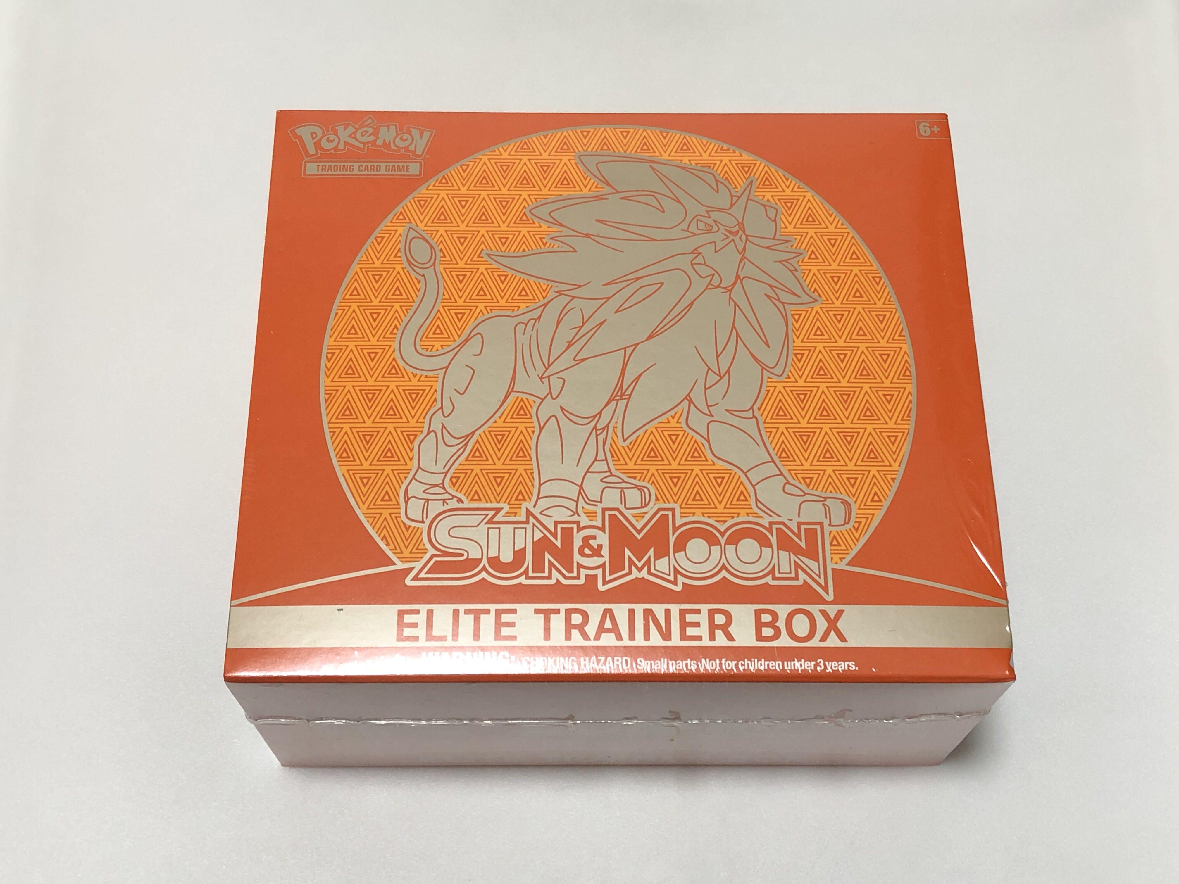 Pokemon Sun And Moon Elite Trainer Box Etb Solgaleo Lunala Hobbies Toys Toys Games On Carousell
