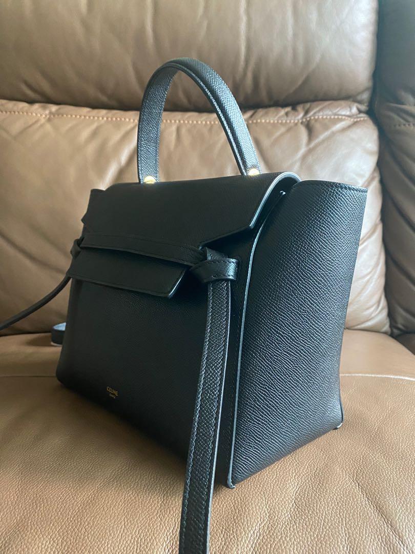 Flash sale Price reduced celine micro belt bag black