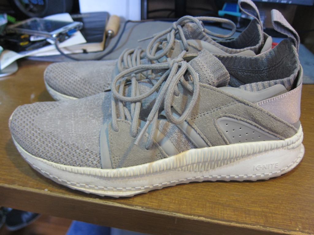 Puma Ignite Tsugi Blaze Gray Shoes size 10 US Men s Fashion Footwear Sneakers on Carousell