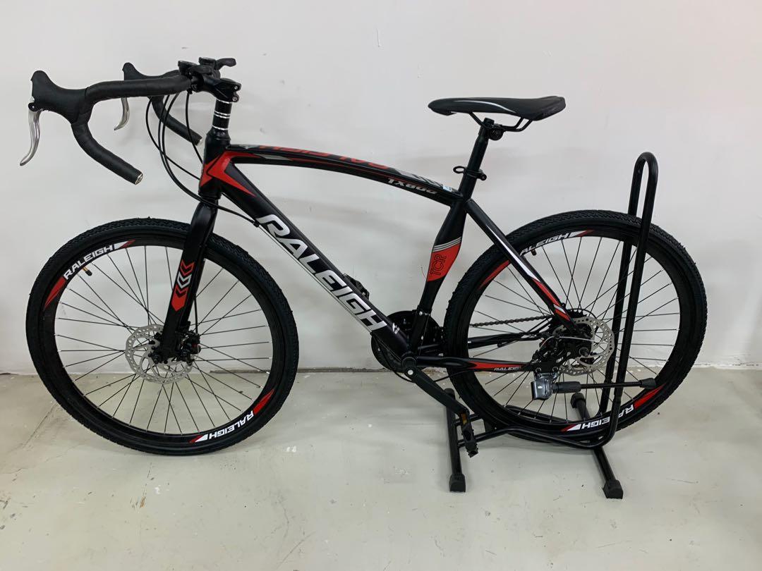 raleigh hybrid bike tx800