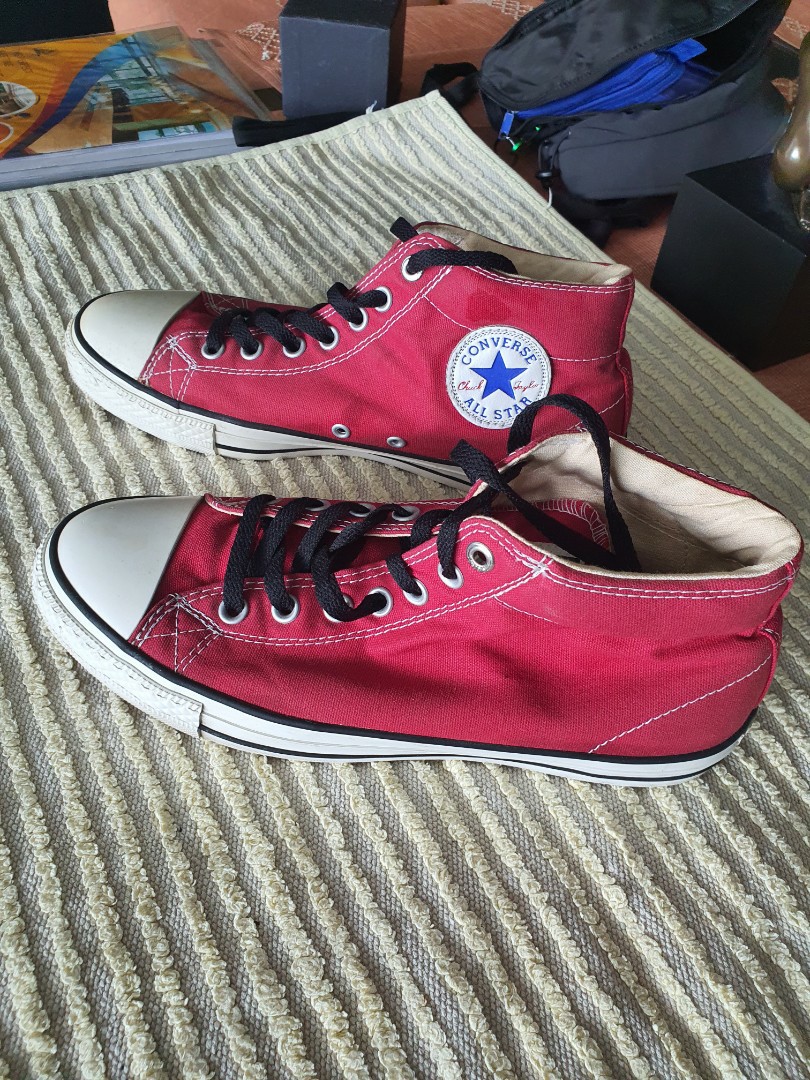 red high sneakers