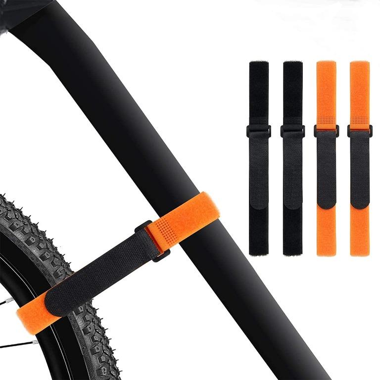 bike rack tire straps