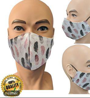 Reusable face mask 2-ply