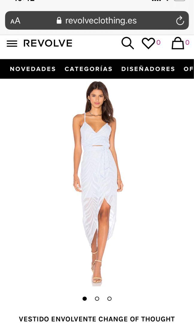 Revolve baby blue dress 2025