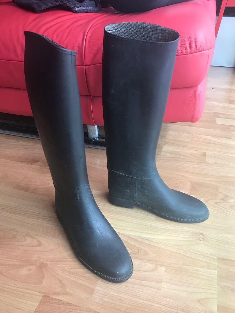 Rubber Horse Riding Boots Sports Equipment Sports Games Water