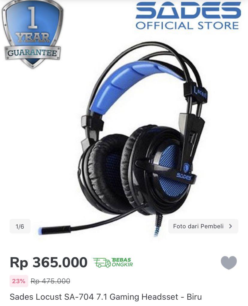 Headset locust best sale